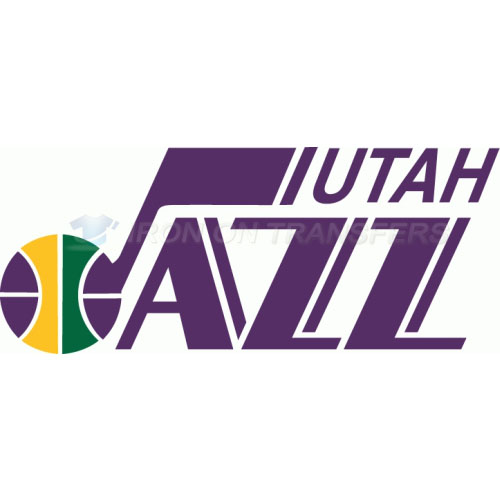 Utah Jazz Iron-on Stickers (Heat Transfers)NO.1219